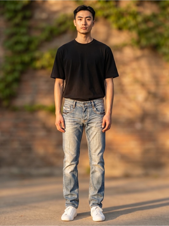 Diesel Other - Diesel Larkee Style Jeans – Men’s 32 | Straight Leg Distressed Wash
